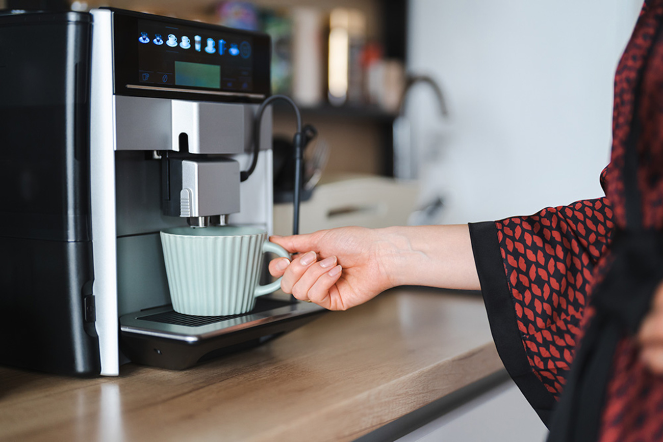 Kaffeemaschinen bei Muster Elektro in Musterstadt